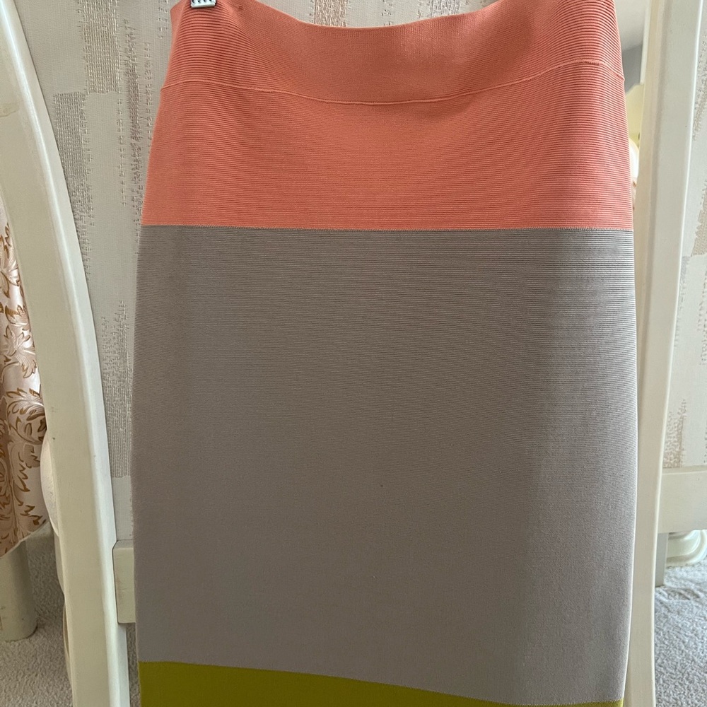BCBGMaxAzria Multicolor Pencil Skirt